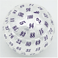 45mm Metal D100 - Platinum with Purple - 