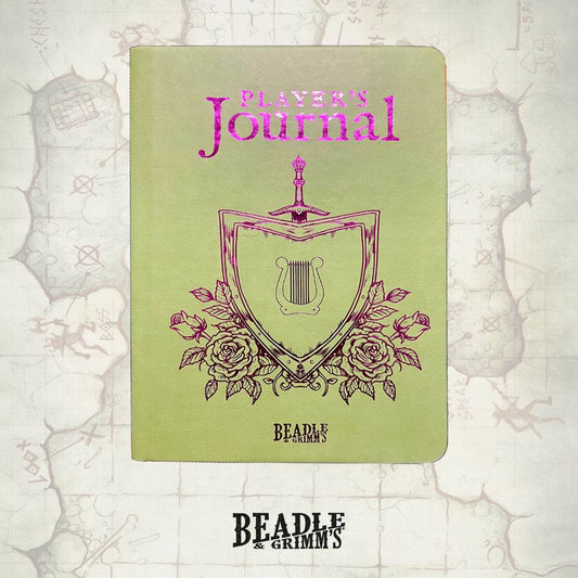 Player's Journal - Sage Green Heraldry