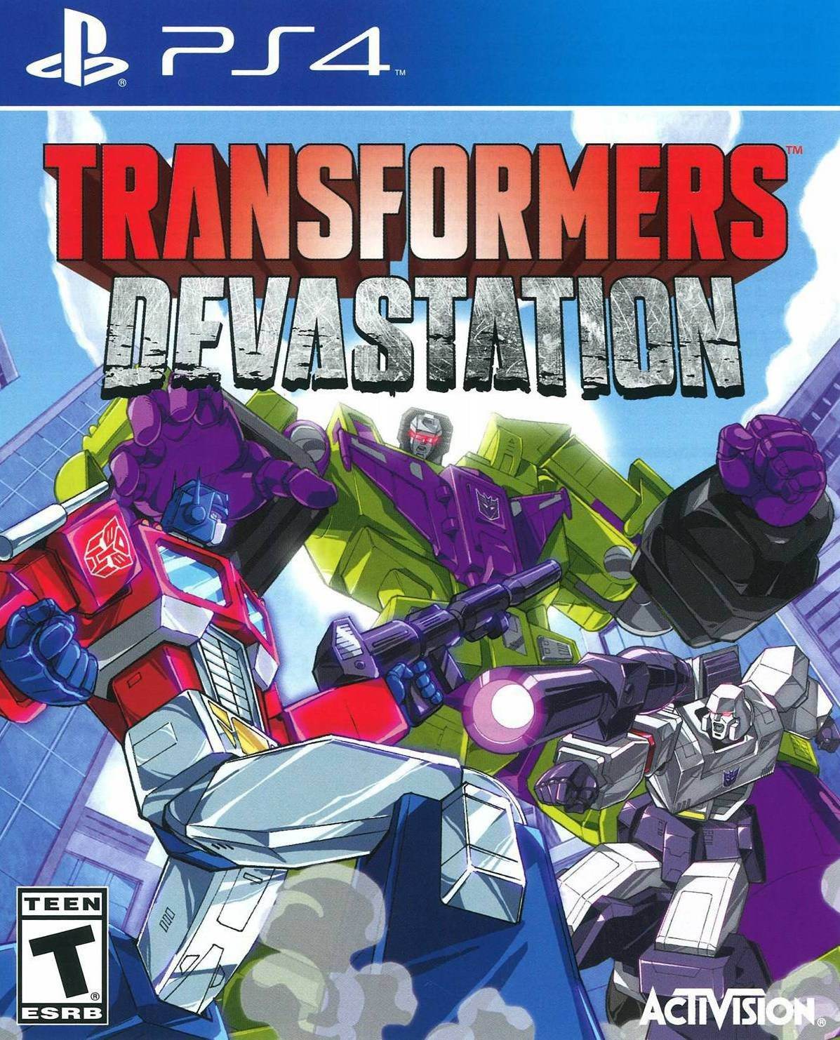 Transformers: Devastation (Playstation 4) - Game Manual Only