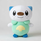 Kawaii Blue Otter Anime Plush Toy – Soft Stuffed Cartoon Animal Doll & Pillow (35–80cm)