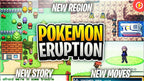 Pokemon Eruption GBA ROM Hack Video Game Custom Gameboy Advance