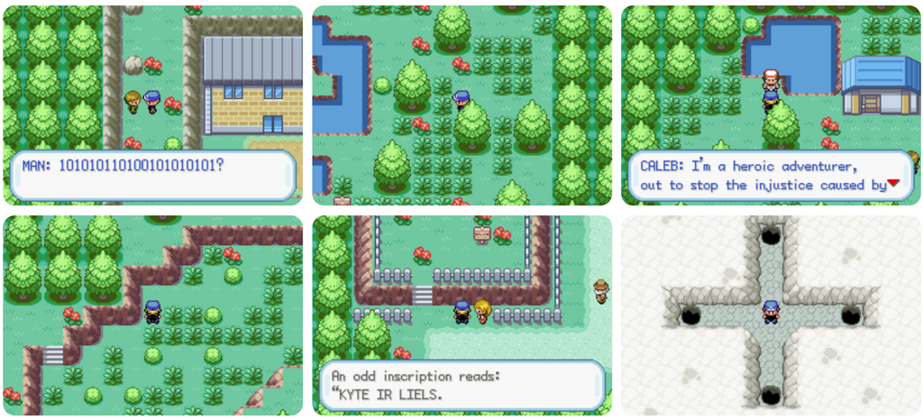 Pokemon Warped GBA Pokemon ROM Hack Video Game Boy Advance