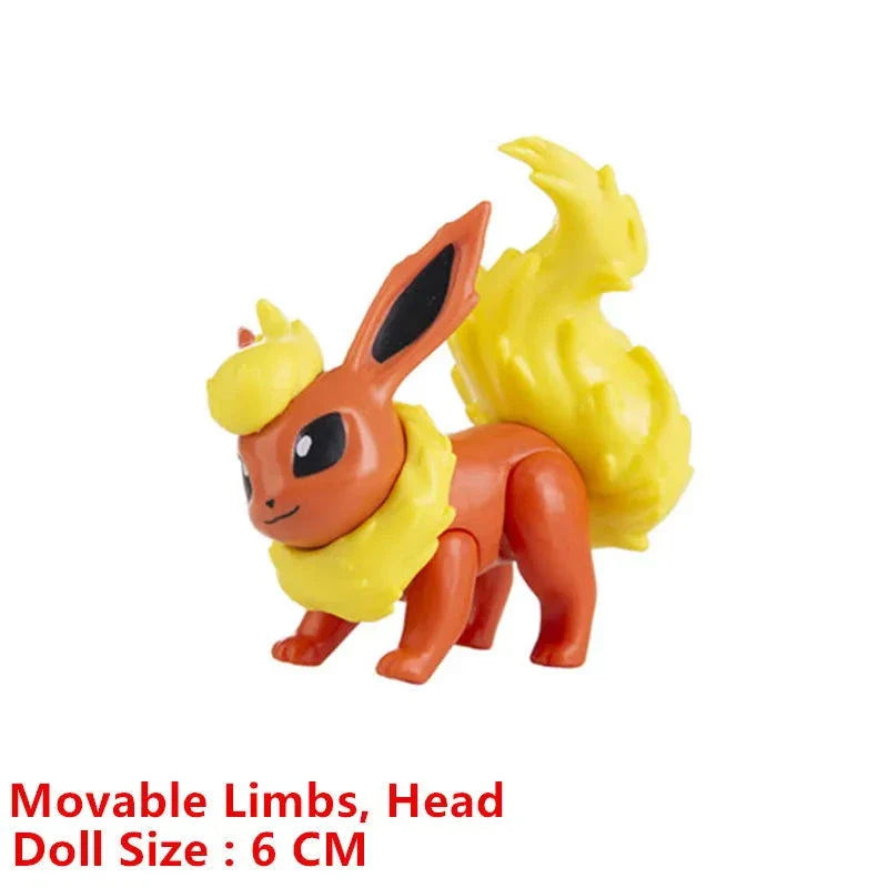 Pokemon Anime Figures Pikachu Mewtwo Charmander Blastoise Gurado Pet Action Model Toy Gifts 4-13 CM