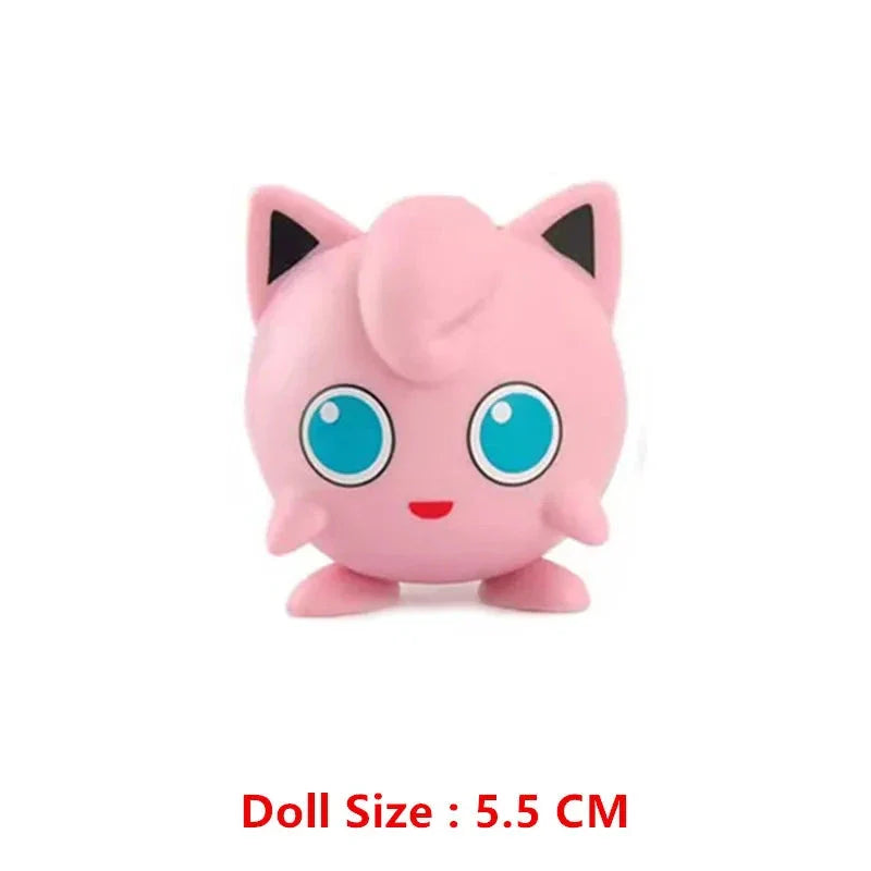 Pokemon Anime Figures Pikachu Mewtwo Charmander Blastoise Gurado Pet Action Model Toy Gifts 4-13 CM