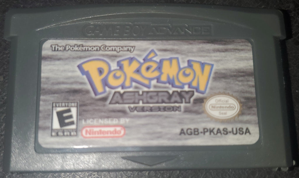 Pokemon AshGray GBA ROM Hack Video Game Custom Gameboy Advance