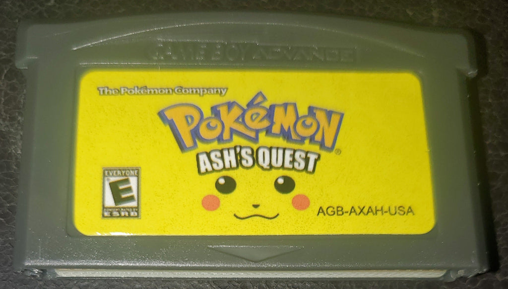 Pokemon Ash's Quest GBA ROM Hack Video Game Custom Gameboy Advance