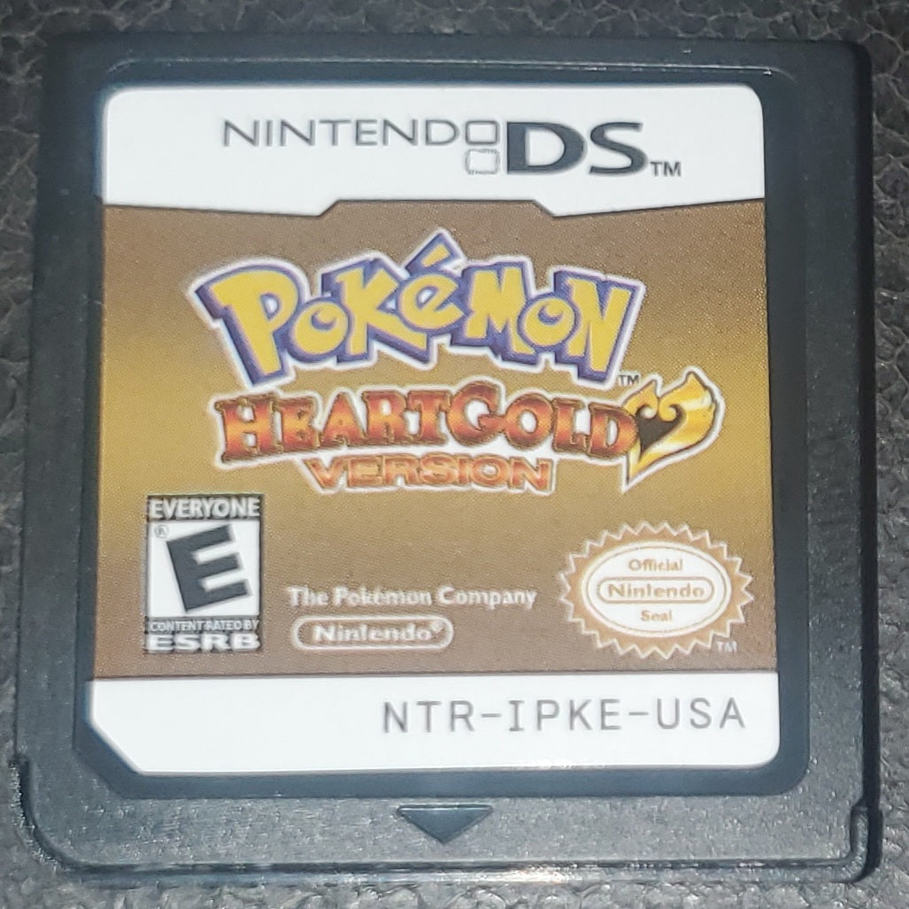 Pokemon HeartGold Video Game Nintendo DS