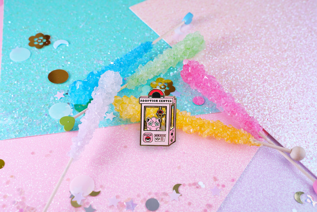 Pokemon: Jigglypuff Adoption Center Enamel Pin