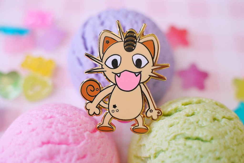 Pokemon: Meowth Enamel Pin