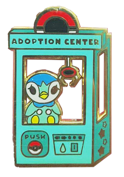 Pokemon: Piplup Adoption Center Enamel Pin