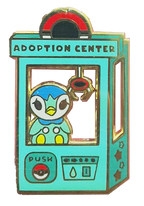 Pokemon: Piplup Adoption Center Enamel Pin