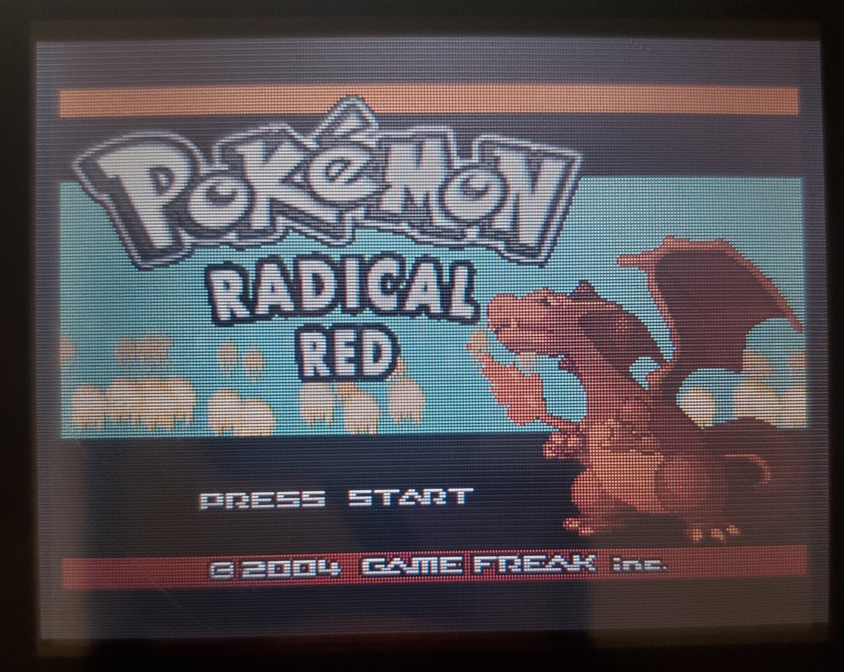 Pokemon Radical Red 4.1 GBA ROM Hack Video Game Boy Advance Custom