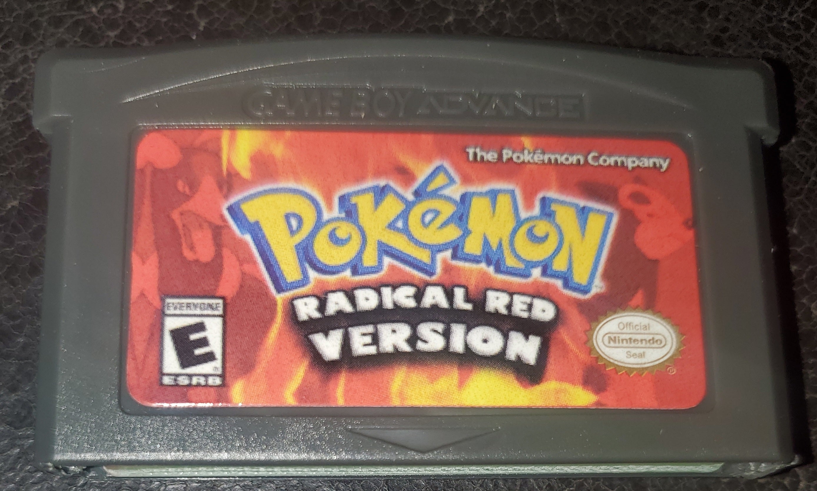 Pokemon Radical Red 4.1 GBA ROM Hack Video Game Boy Advance Custom