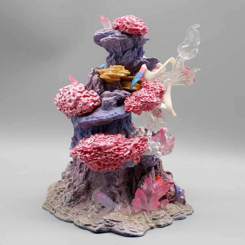Pokemon Sylveon Anime Figures, Eevee Island Action Figurines PVC Statue Desk Decor 20 cm