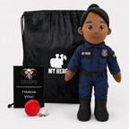 My Hero™ Police Officer Doll | Custom Recordable Plush
