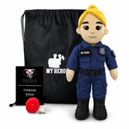 My Hero™ Police Officer Doll | Custom Recordable Plush