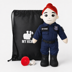 My Hero™ Police Officer Doll | Custom Recordable Plush