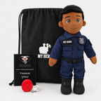My Hero™ Police Officer Doll | Custom Recordable Plush