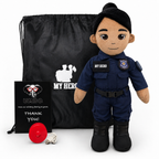 My Hero™ Police Officer Doll | Custom Recordable Plush