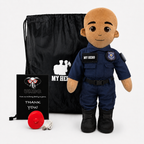My Hero™ Police Officer Doll | Custom Recordable Plush