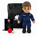 My Hero™ Police Officer Doll | Custom Recordable Plush
