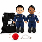 My Hero™ Police Officer Doll | Custom Recordable Plush