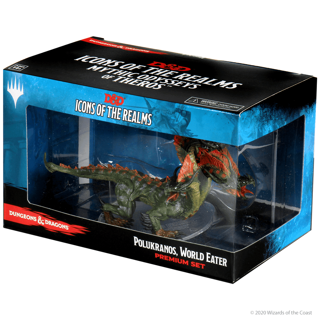 D&D: Icons of the Realms - Mythic Odysseys of Theros - Polukranos, World Eater Premium Figure - 