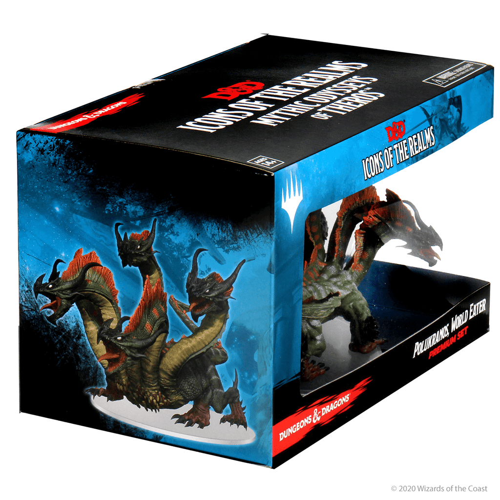 D&D: Icons of the Realms - Mythic Odysseys of Theros - Polukranos, World Eater Premium Figure - 