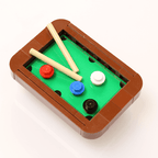 B3 Customs Pool Table Building Kit made from LEGO parts - 