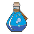 Potion Bottle - Hard Enamel Adventure Dice Pin Metal by Norse Foundry