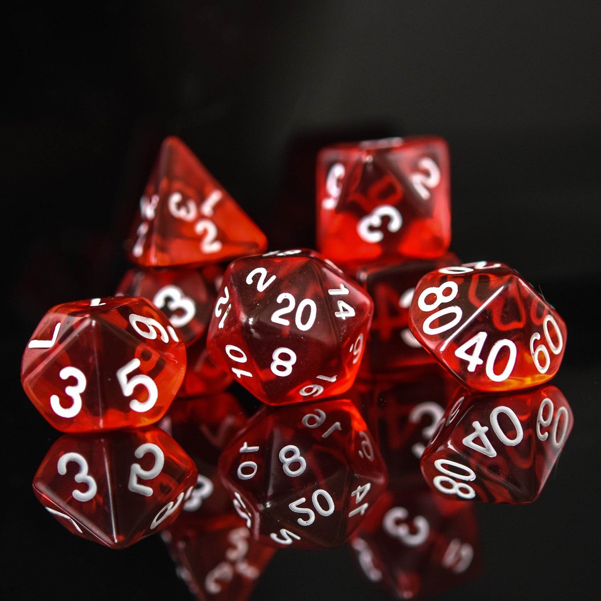 Potion of Health Acrylic Dice Set - 