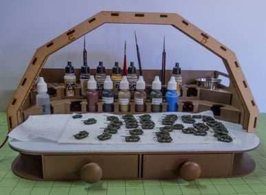 LED Light Add-On For Painting Stations - Fully Assembled with Power Supply - 