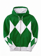 Power Rangers Costume Hoodie Sweatshirt