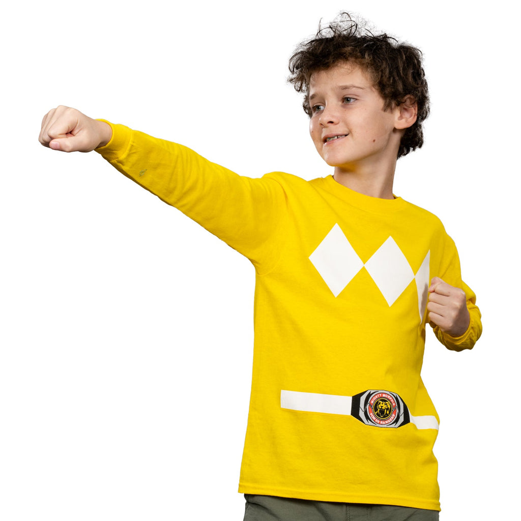 Mighty Morphin Power Rangers Boys Youth Shirt
