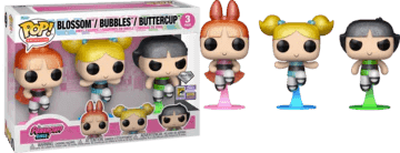 Pop! Animation: Powerpuff Girls Powerpuff Girls (Diamond Glitter 3-Pack) LE1000 - 