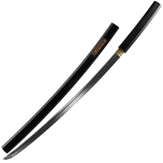 Premium Black Traditional Wooden Shirisya Katana-0