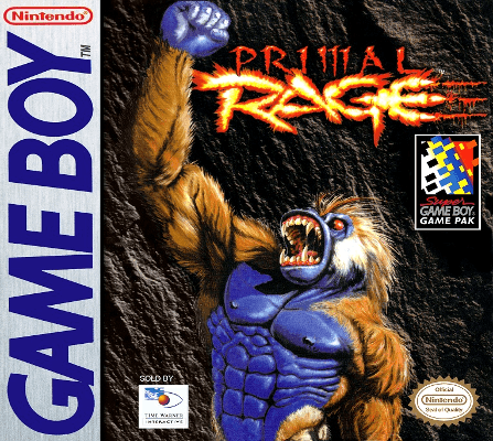 Primal Rage (Gameboy) - Game Manual Only