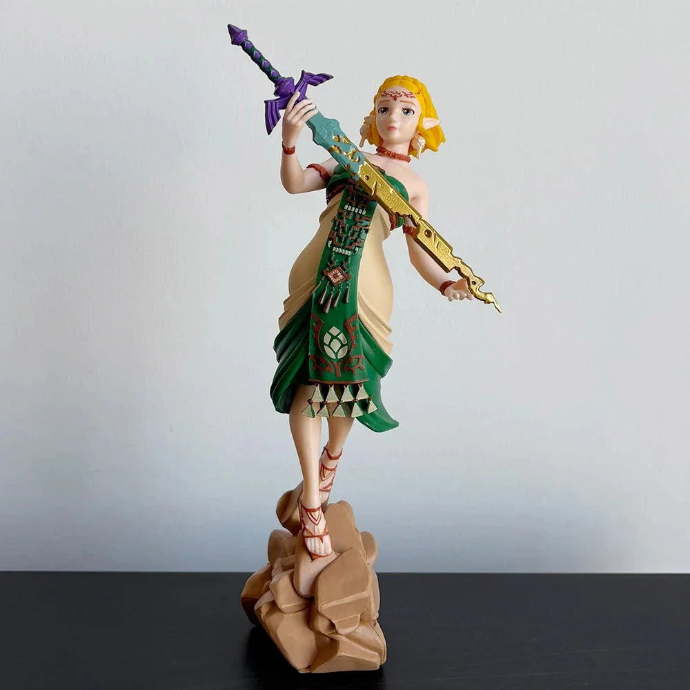 Princess Zelda Anime Figure Legend of Zelda Action Figurines PVC Statue Collectible Display Toy 21 CM
