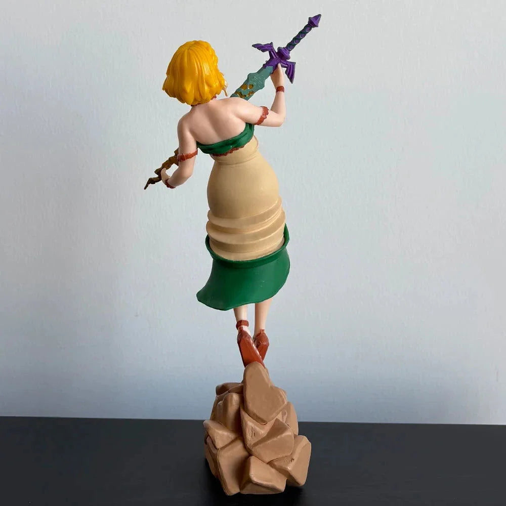 Princess Zelda Anime Figure Legend of Zelda Action Figurines PVC Statue Collectible Display Toy 21 CM