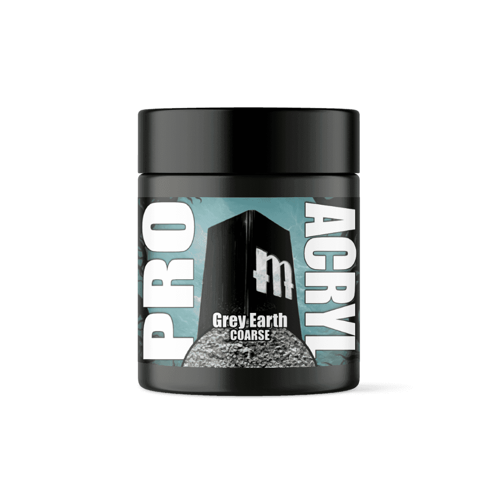 Monument Hobbies: Pro Acryl Basing Textures - Grey Earth - Coarse - 