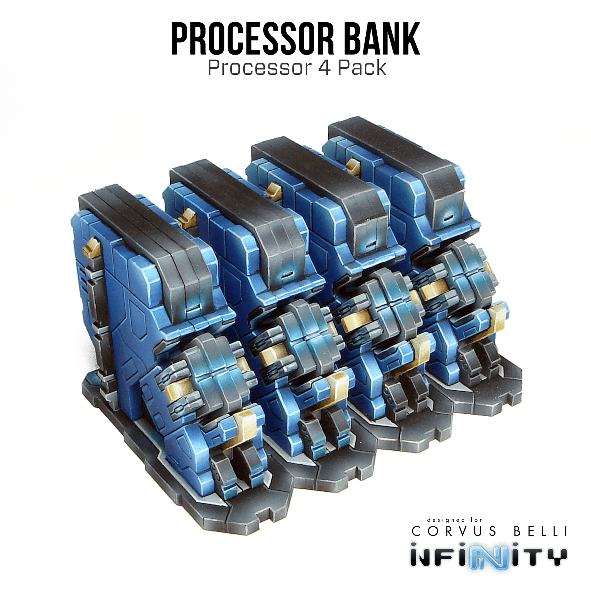 Kapsulo Processors - Processing Bank (4 Pack)