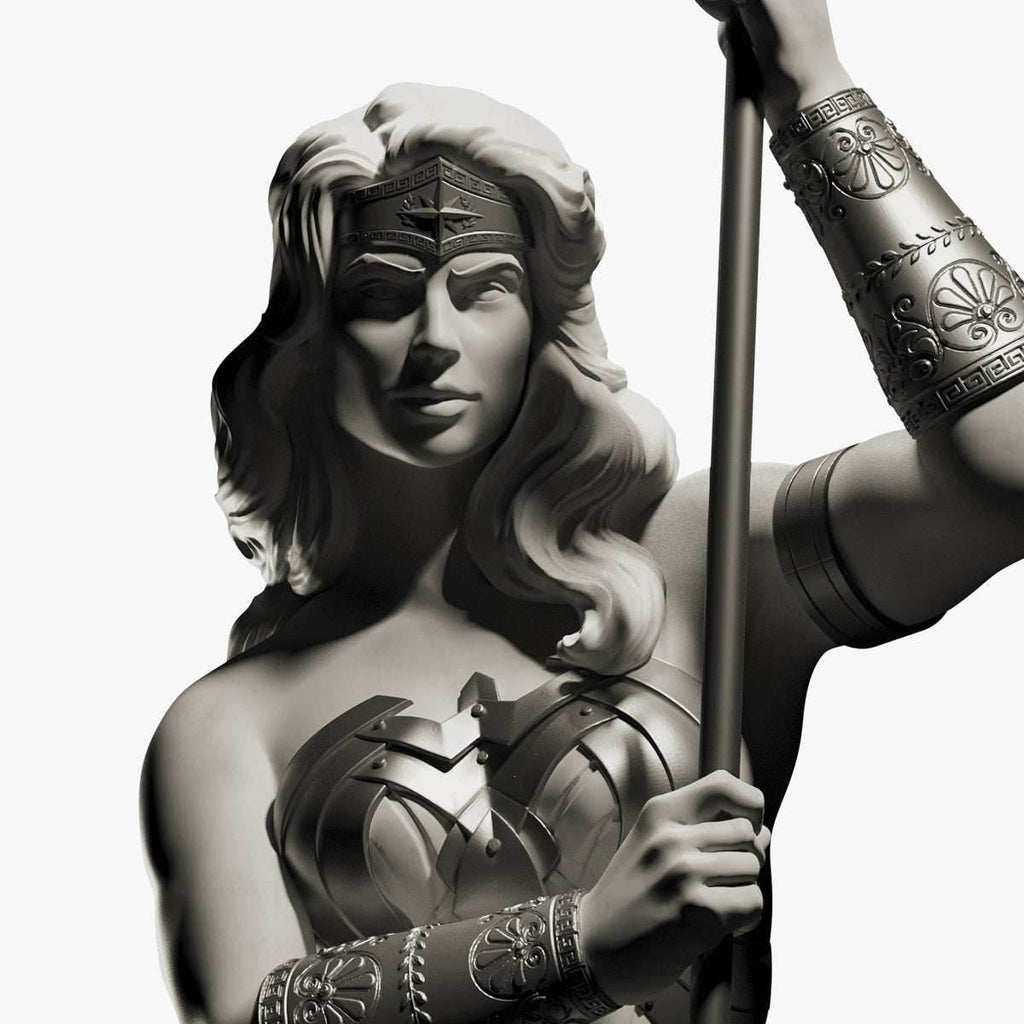 Wonder Woman: Princess of Themyscira Statue — Silver Edition - 