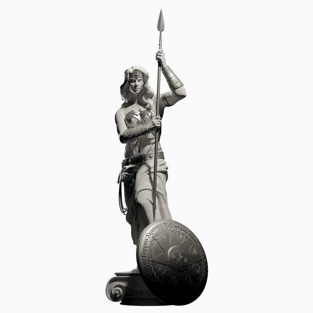 Wonder Woman: Princess of Themyscira Statue — Silver Edition - 