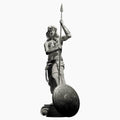 Wonder Woman: Princess of Themyscira Statue — Silver Edition - 