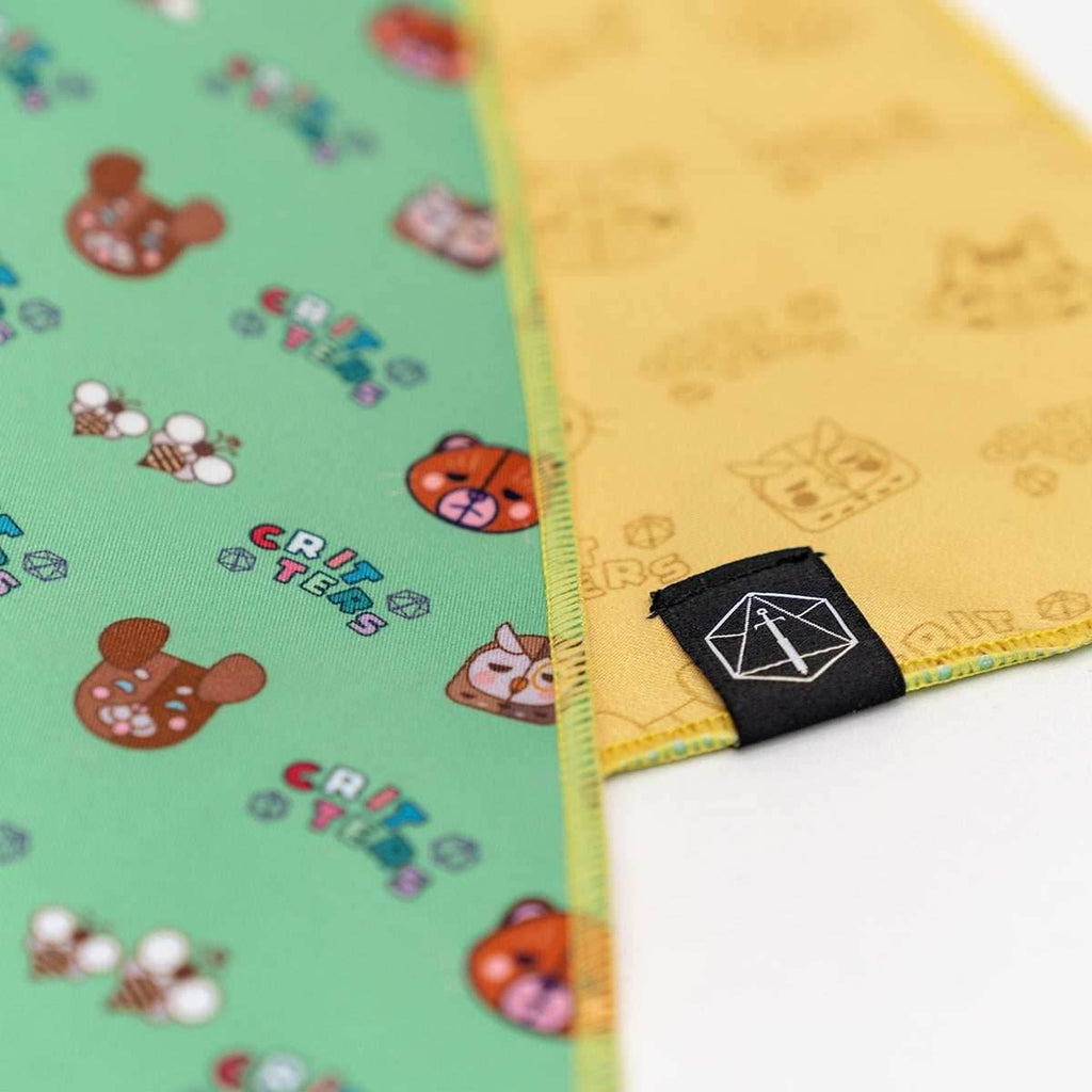 Critical Role: Reversible Pet Bandana Set 2-Pack (L) - 