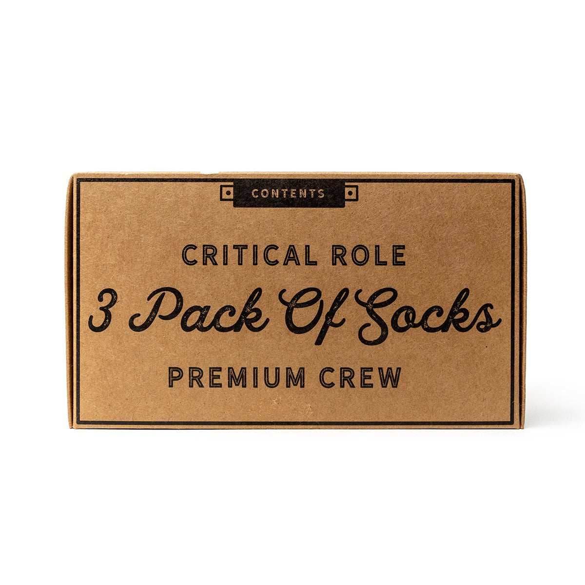 Critical Role: Sock Set - 3-Pack - 