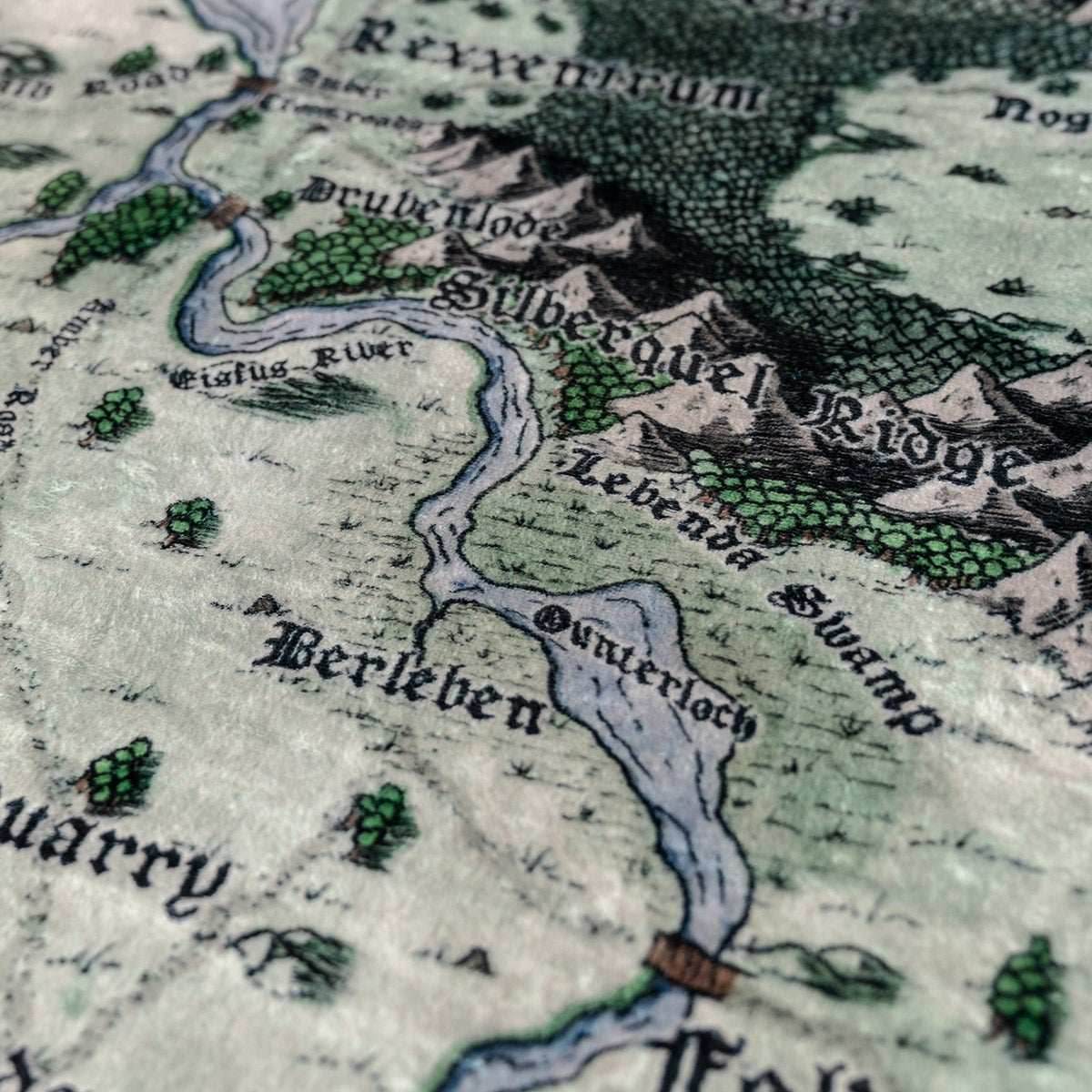 Critical Role: Dwendalian Empire Minky Blanket - 