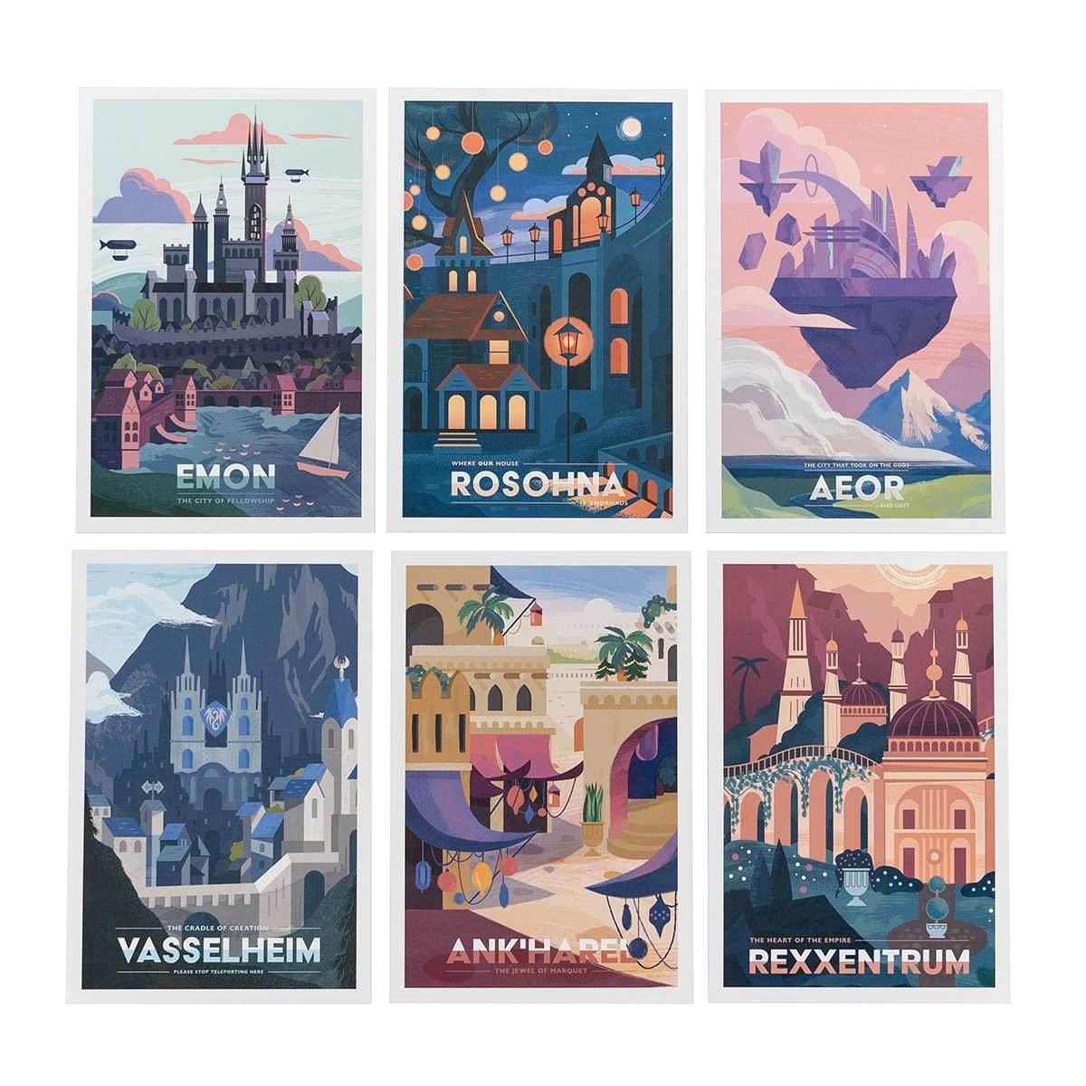 Critical Role: Exandria Postcard Set - 