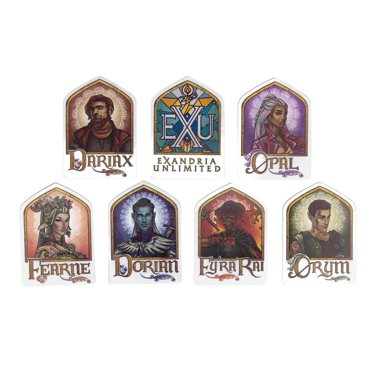 Critical Role: Exandria Unlimited Sticker Set 7-Pack - 