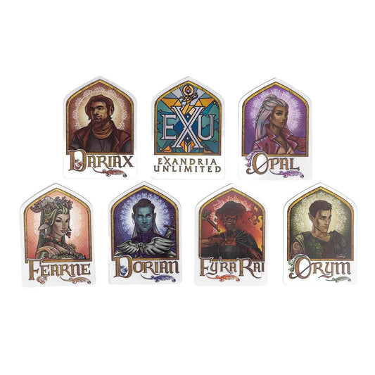 Critical Role: Exandria Unlimited Sticker Set 7-Pack - 